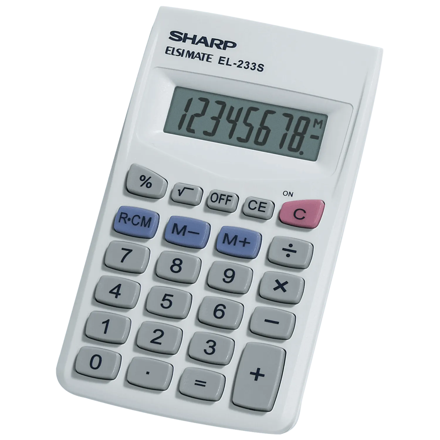 Sharp EL-233SB - 8 Digit Pocket Calculator