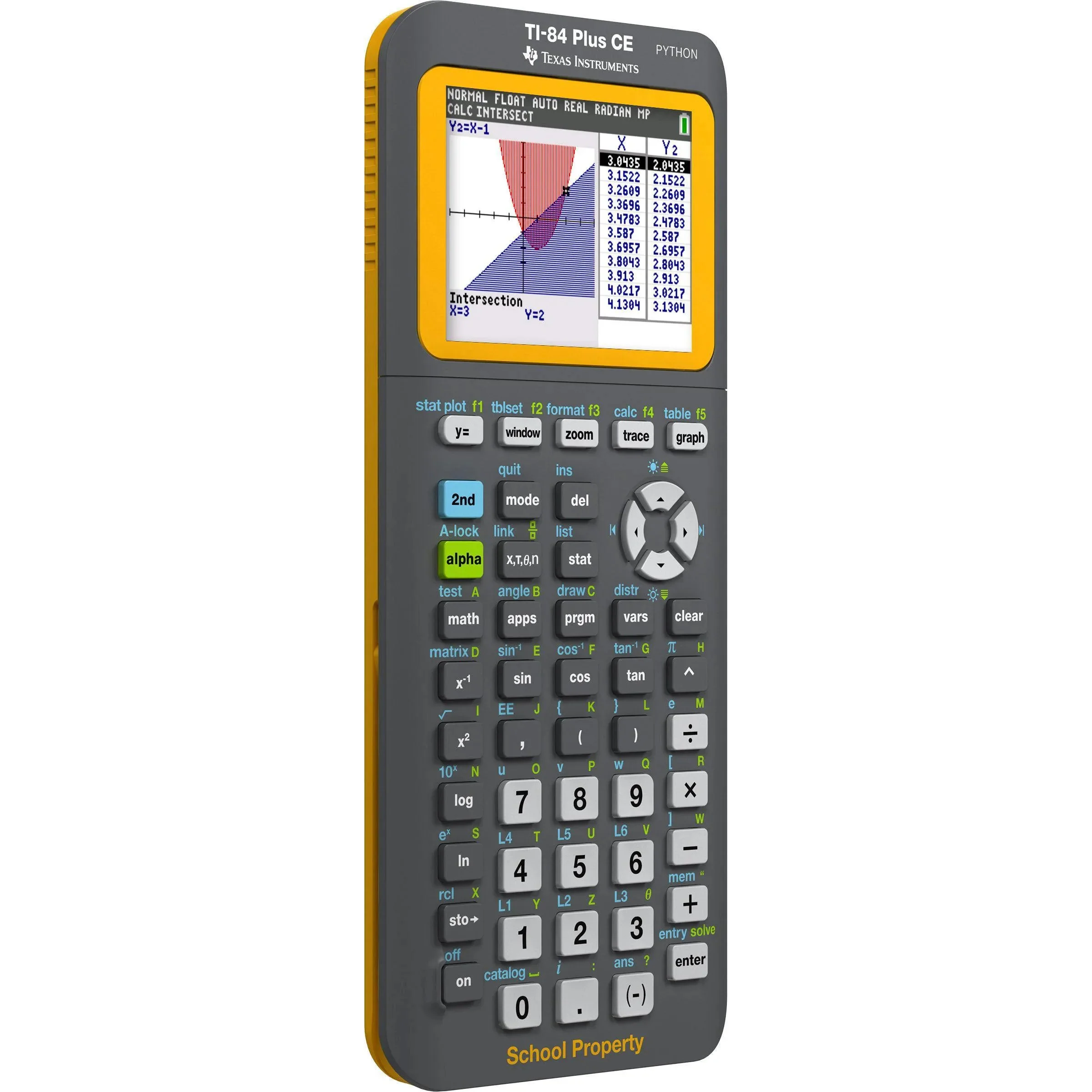 TI-84 Plus CE EZSpot Graphing Calculator - Single Unit - Image 7